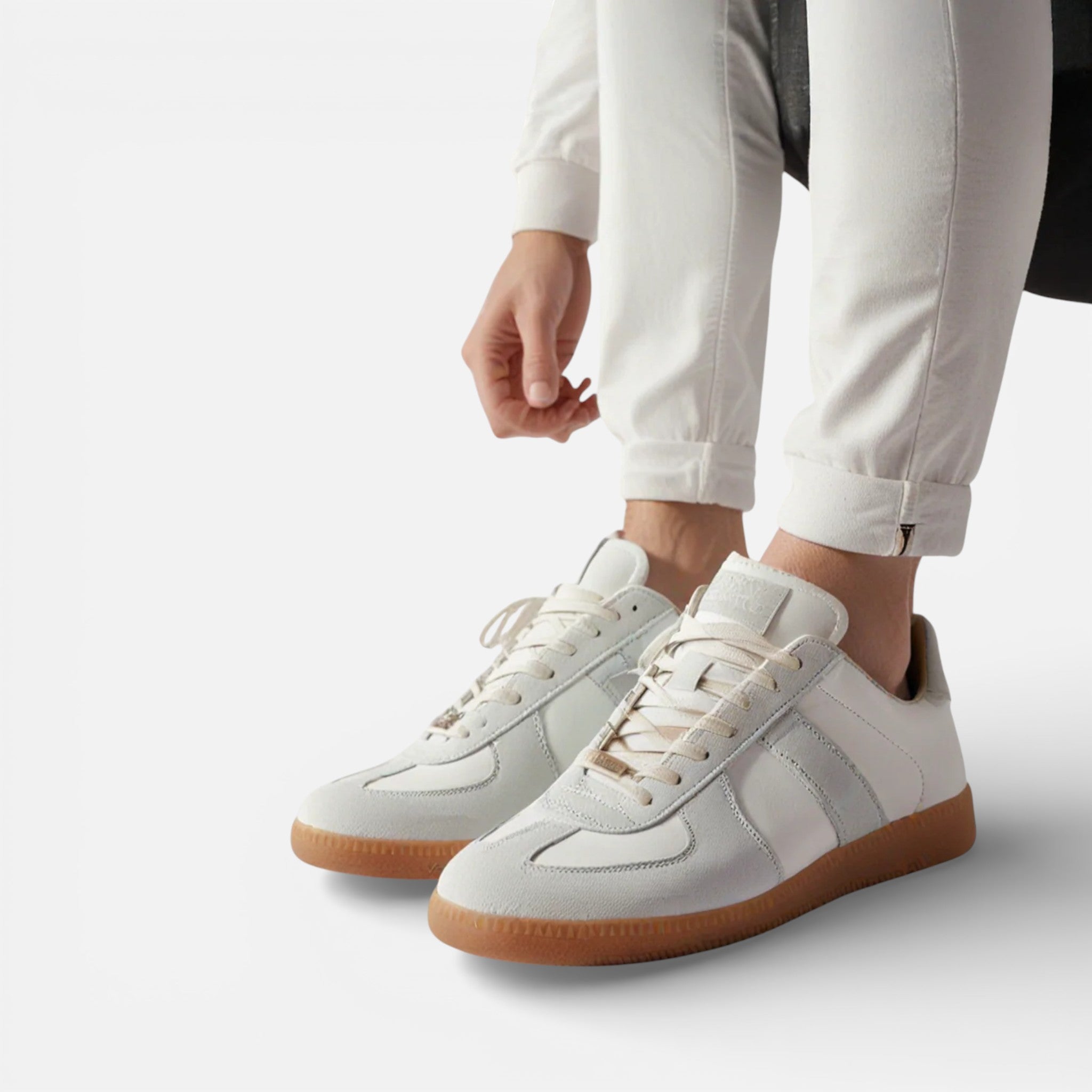 Acethetiq's | Men’s Leather Everyday Sneakers Breathable Inner Lining
