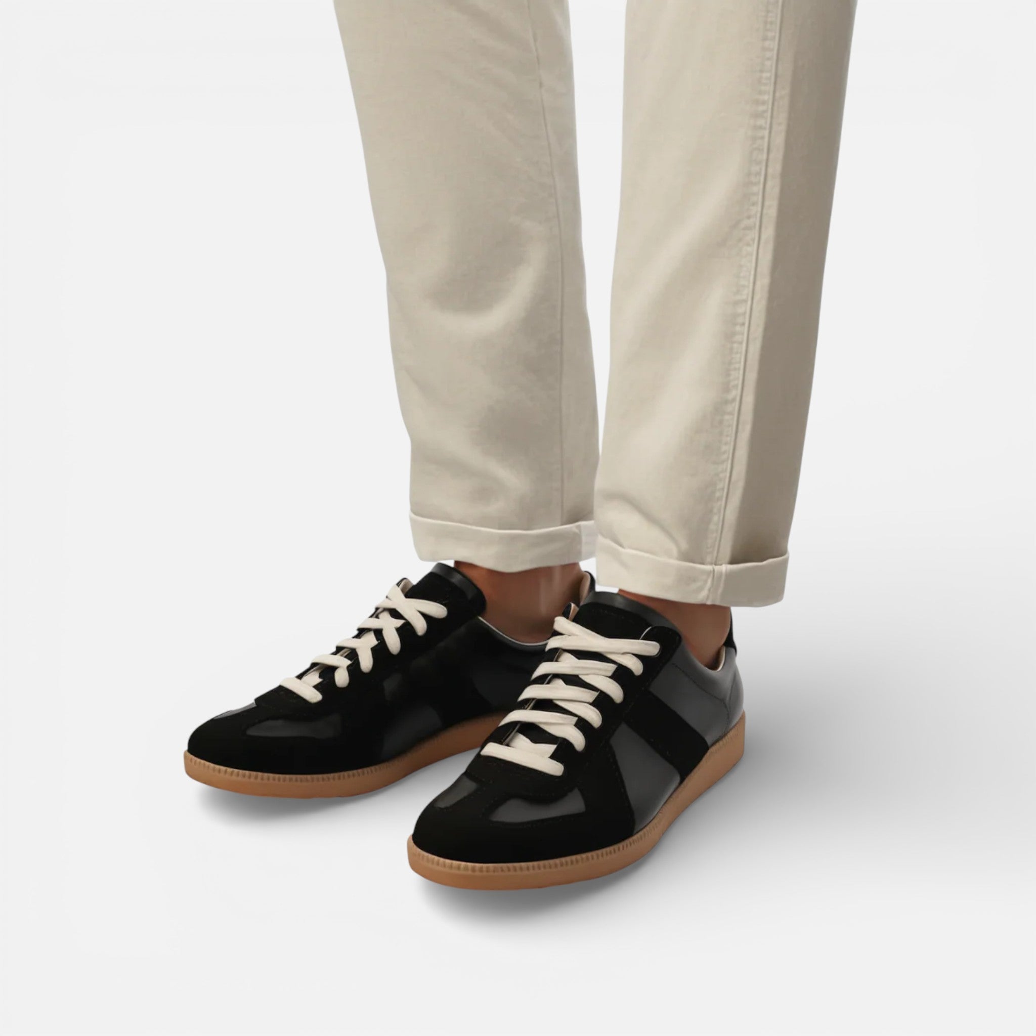 Acethetiq's | Men’s Leather Everyday Sneakers Breathable Inner Lining