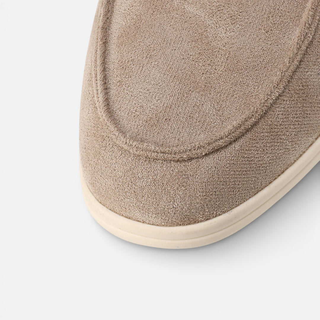 Men’s Suede Loafers Easy Slip-On Comfortable Summer Shoes