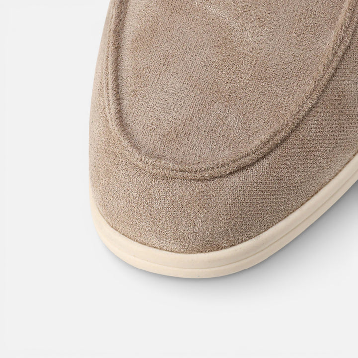 Men’s Suede Loafers Easy Slip-On Comfortable Summer Shoes