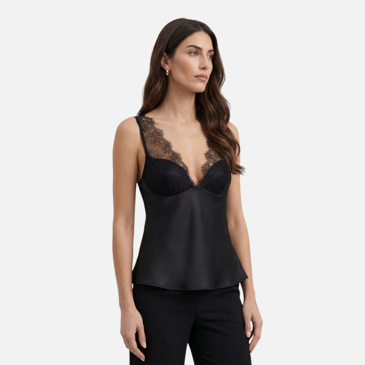 Acethetiq's | Women’s Sophisticated Sling Lace Blouse