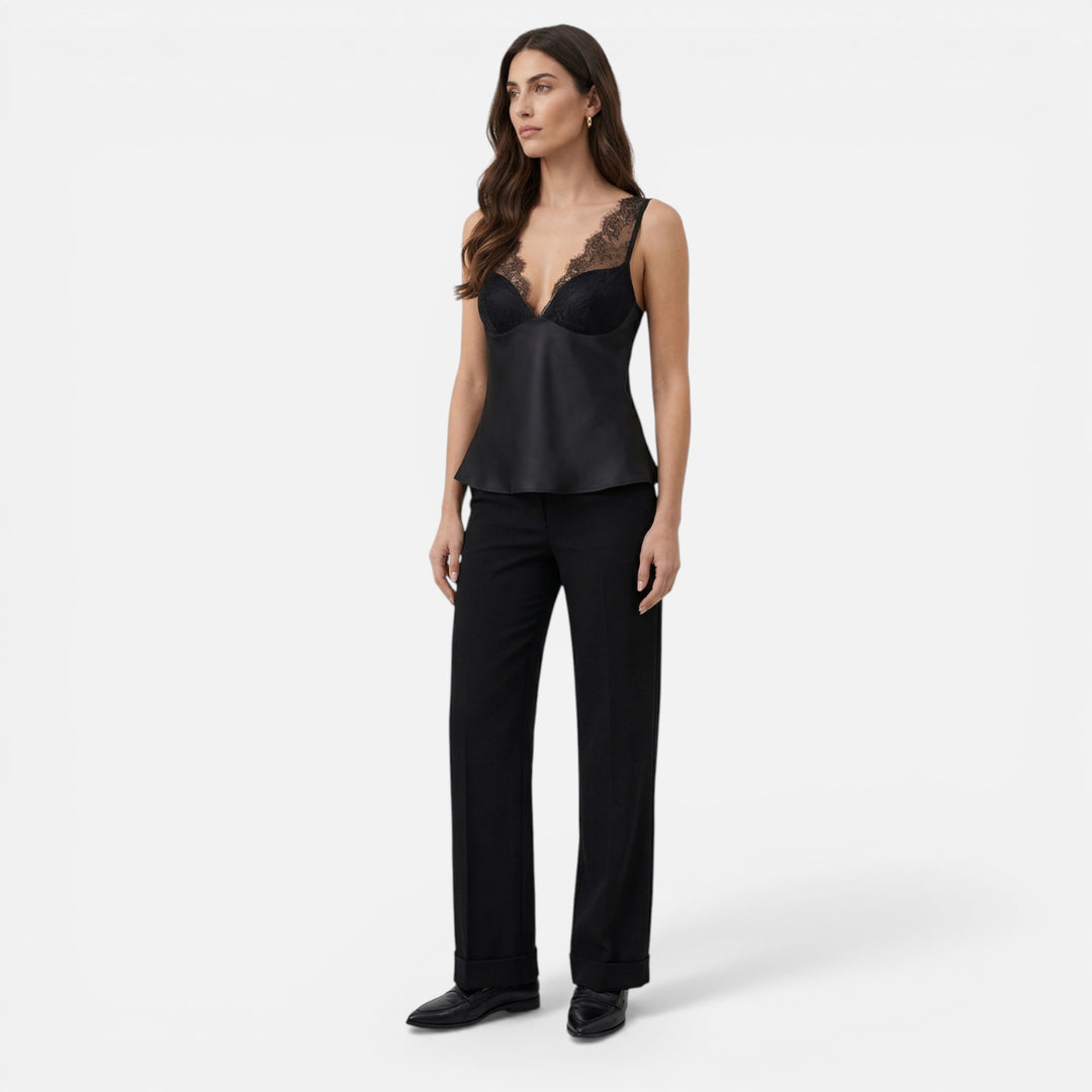 Acethetiq's | Women’s Sophisticated Sling Lace Blouse