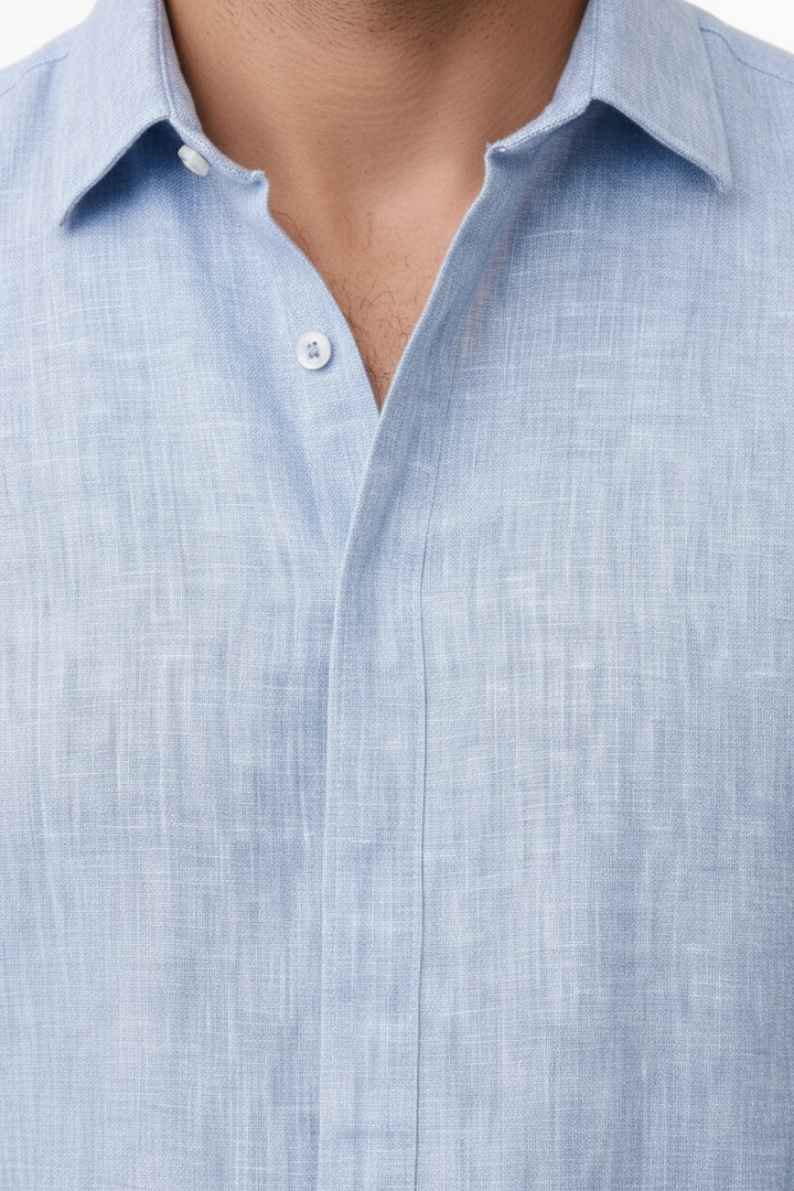 Acethetiq's | Men’s Linen Button-Up Shirt Cool Comfortable Summer Essential