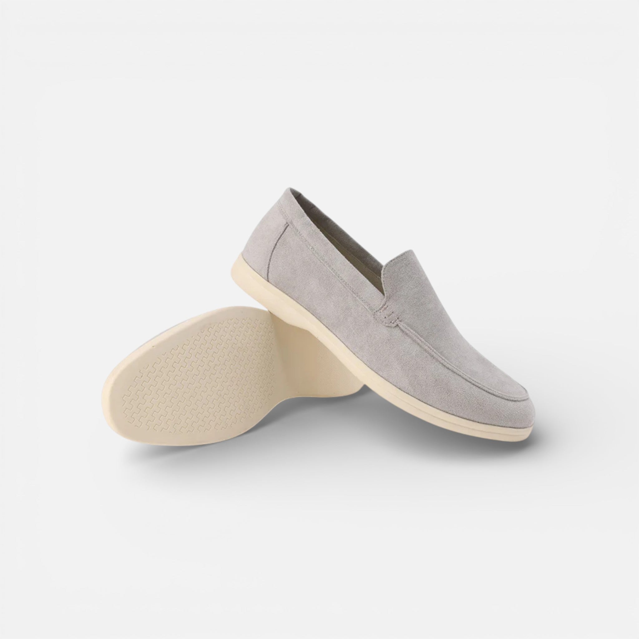 Men’s Suede Loafers Easy Slip-On Comfortable Summer Shoes
