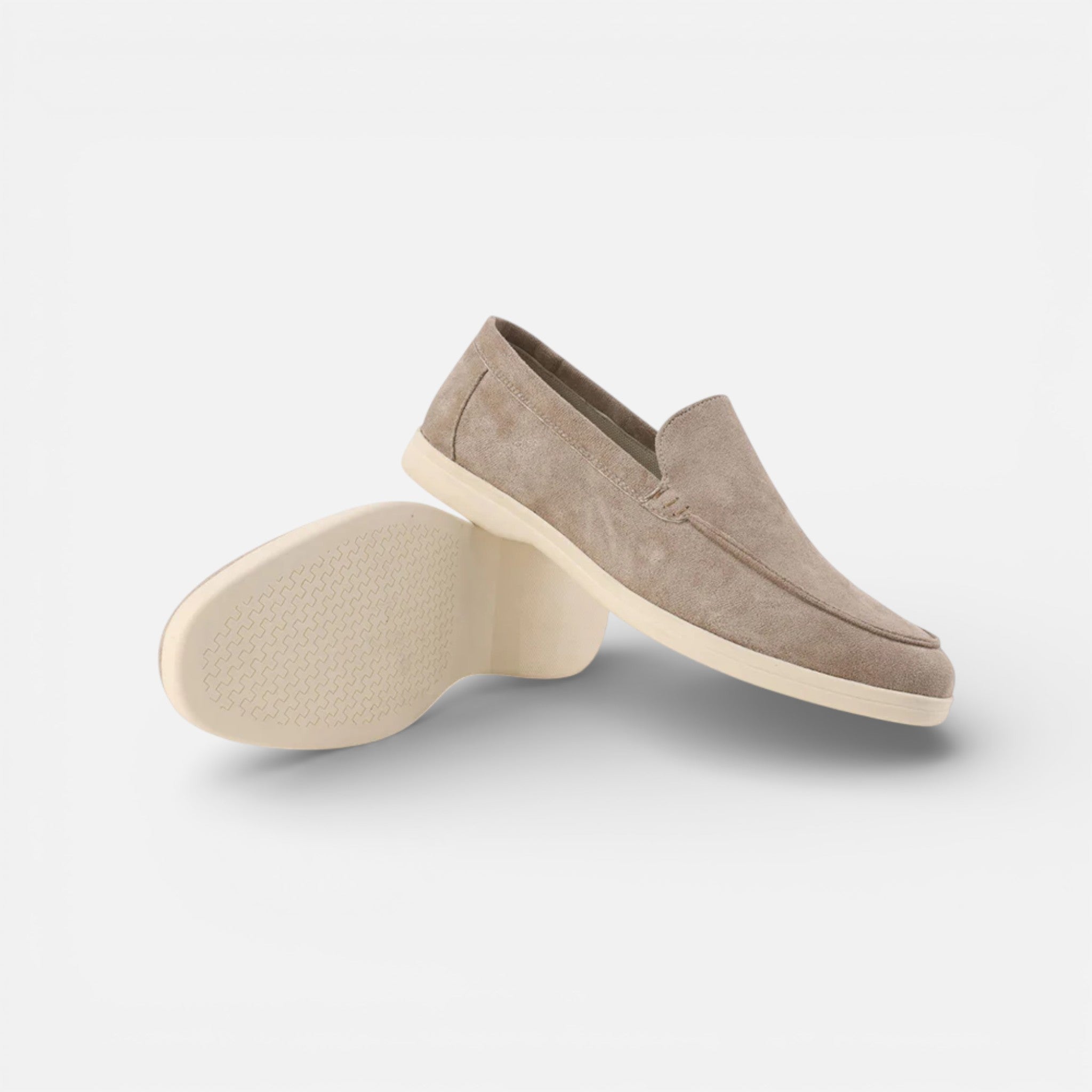 Men’s Suede Loafers Easy Slip-On Comfortable Summer Shoes