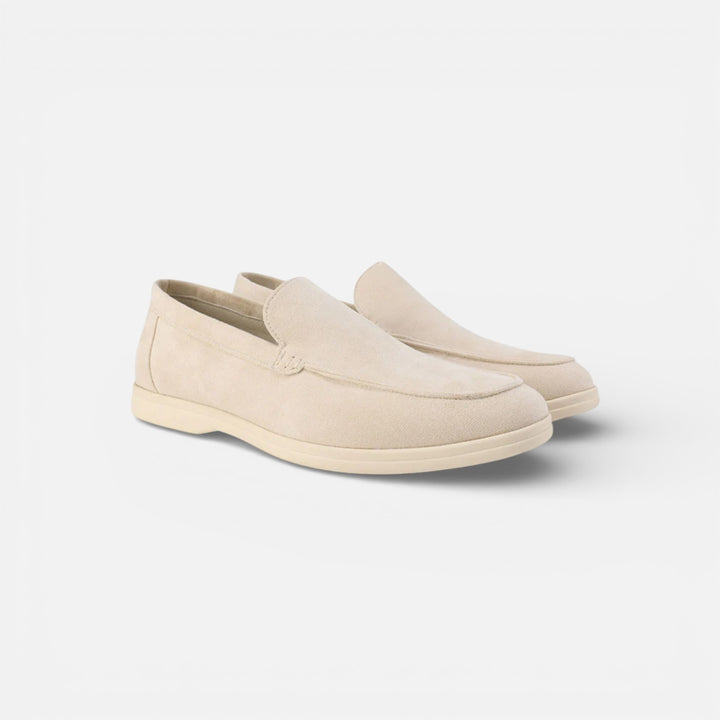 Men’s Suede Loafers Easy Slip-On Comfortable Summer Shoes