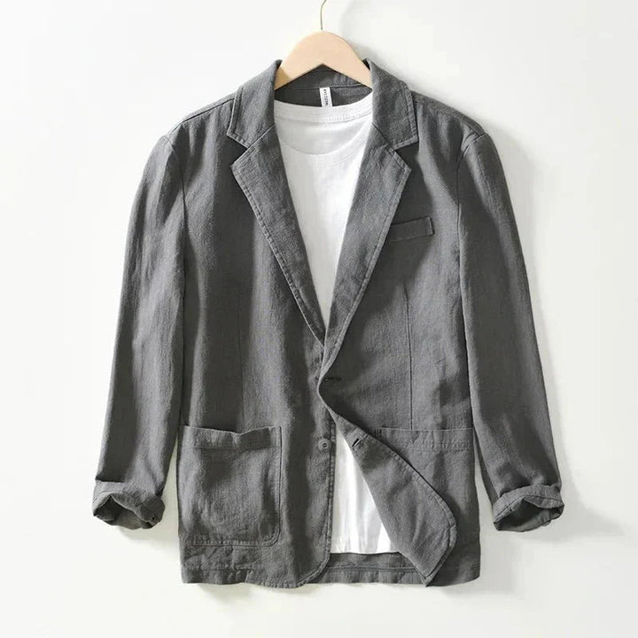 Men's Casual Blazer Lightweight Relaxed Fit Unstructured Design