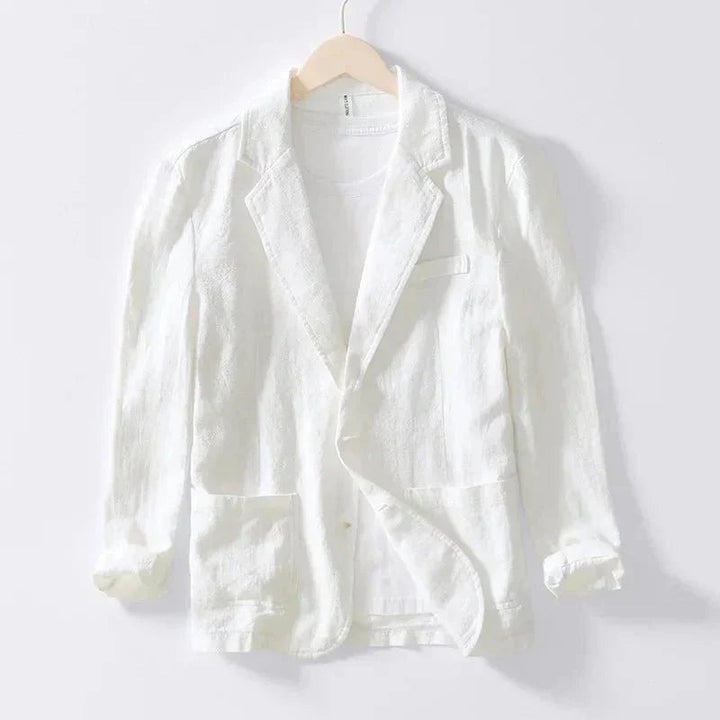 Men's Casual Blazer Lightweight Relaxed Fit Unstructured Design