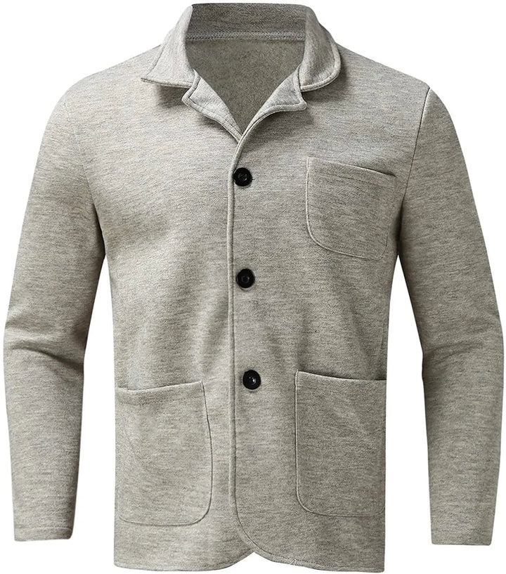 Men's Casual Blazer Relaxed Fit Soft Fabric for Everyday Wear