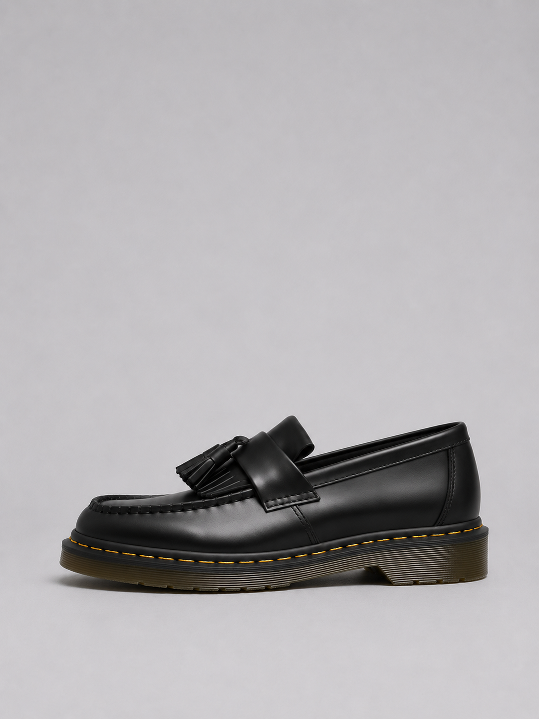 Men's Leather Tassel Loafers with Cushioned Sole in Brown for Smart Casual and Formal Wear