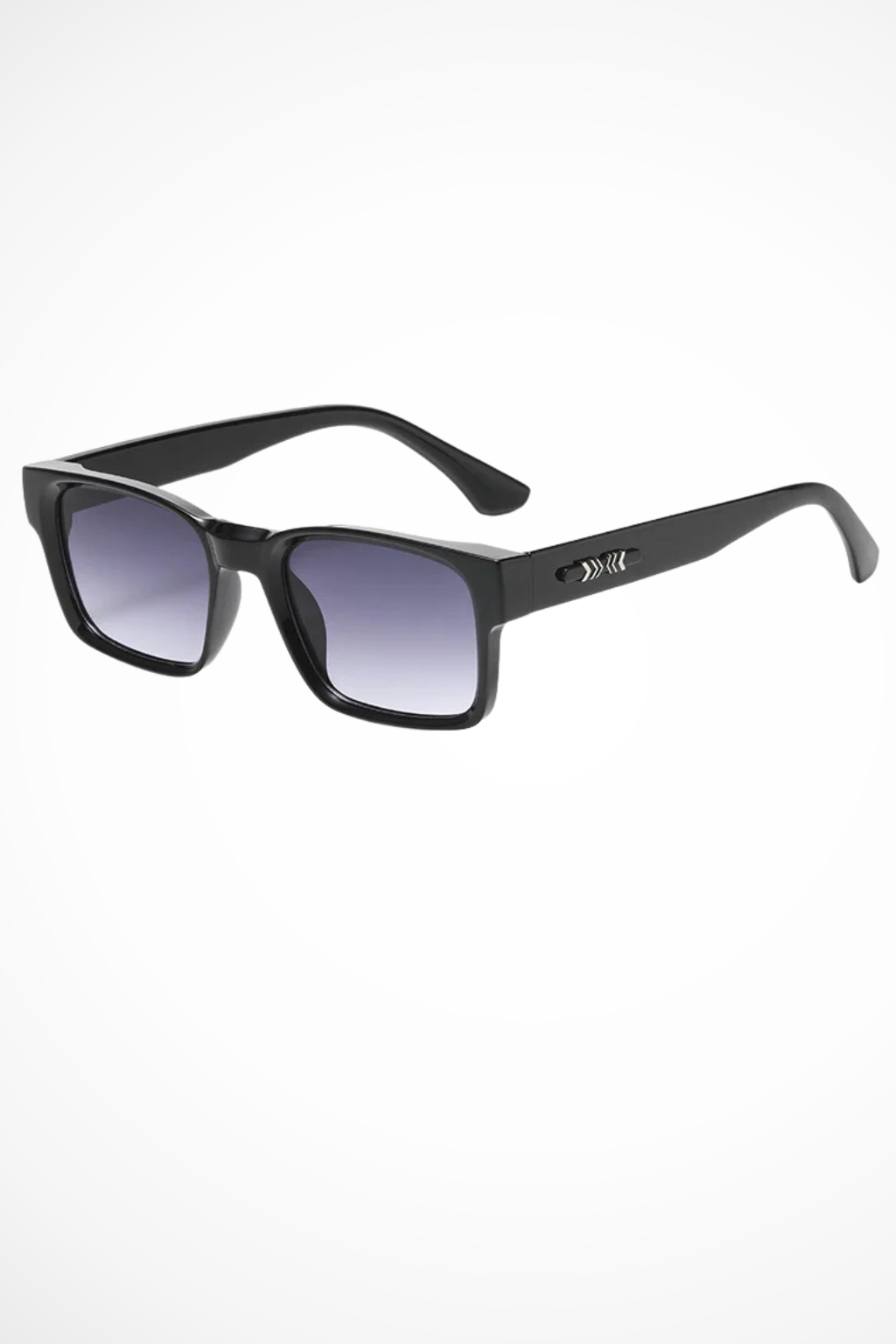 Men's Retro Square Frame Sunglasses with UV Protection
