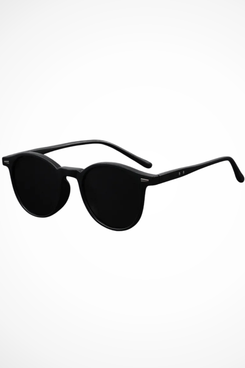 Men's Round Slim Frame Sunglasses Retro Style UV Protection