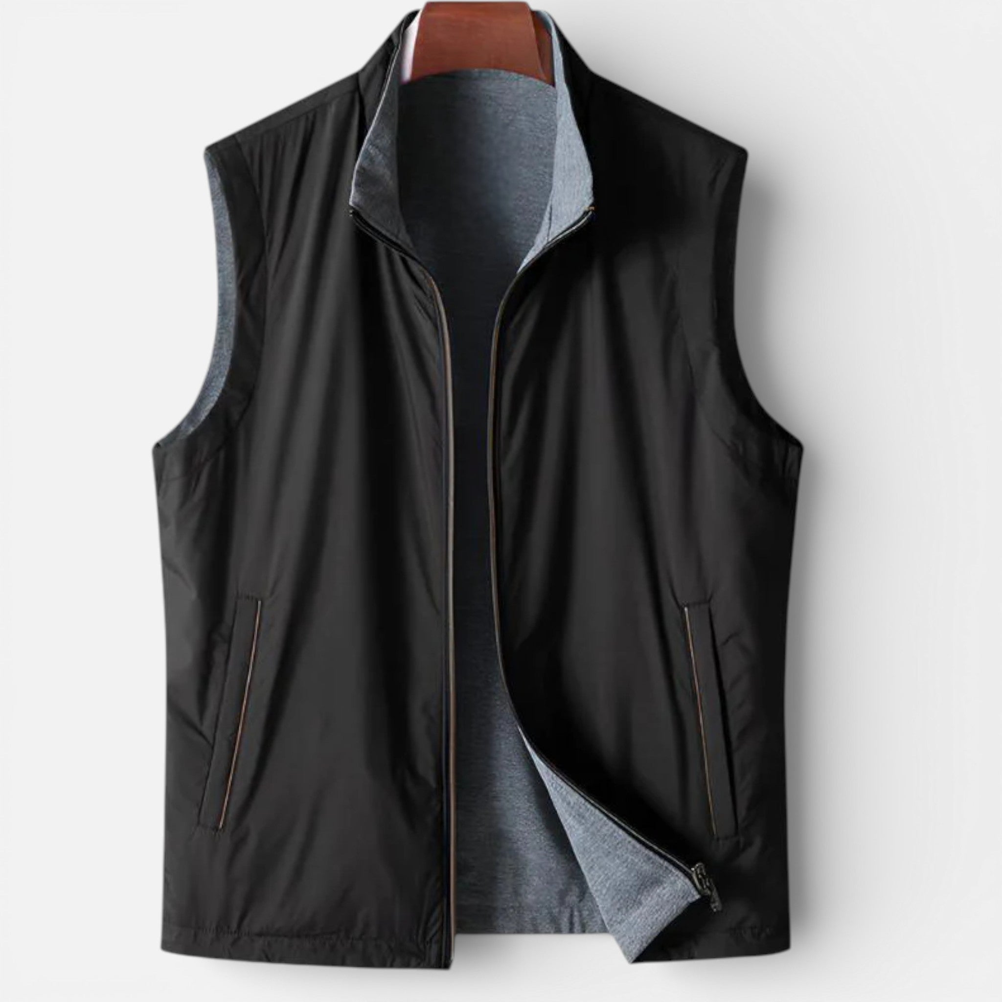 Men’s Fleece Gilet Slim Fit Soft Warm Everyday Wear Vest