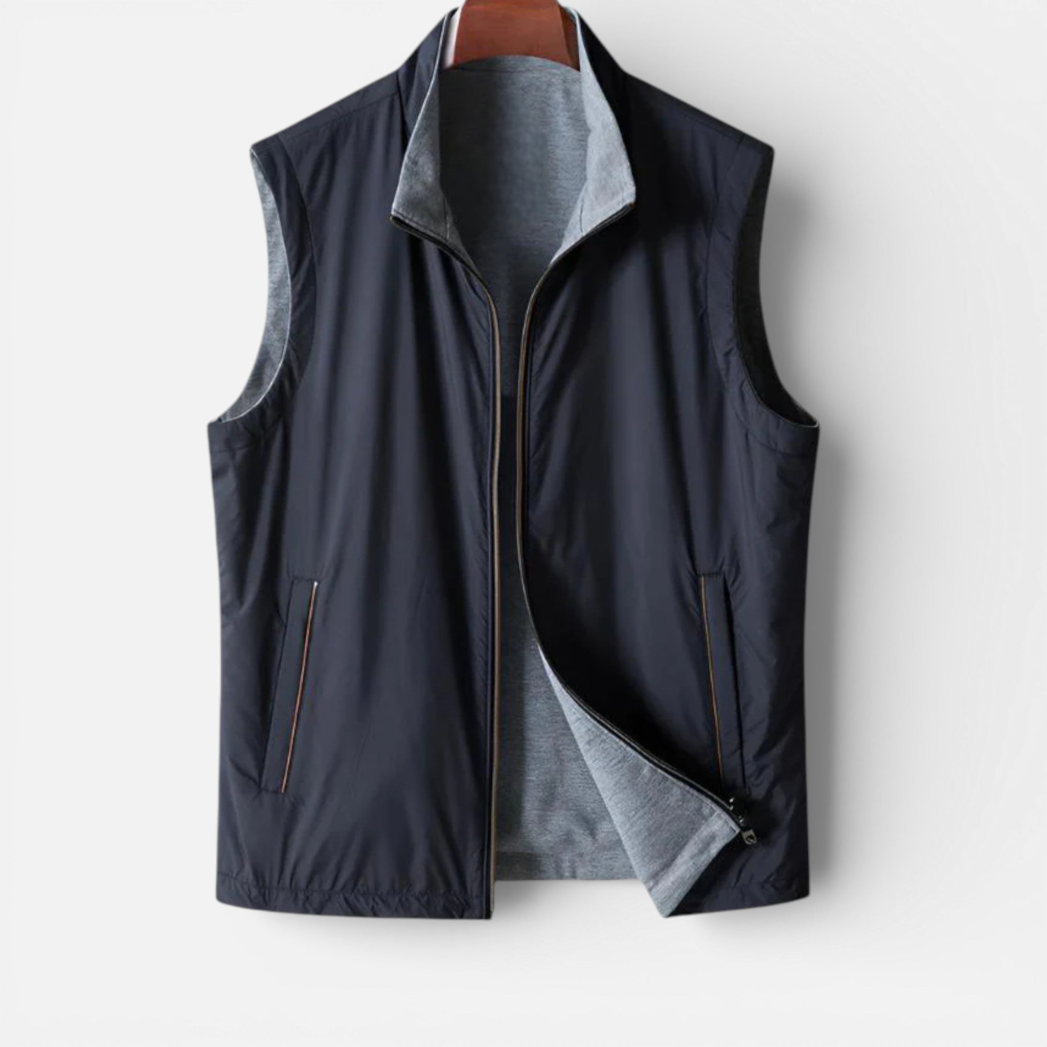 Men’s Fleece Gilet Slim Fit Soft Warm Everyday Wear Vest