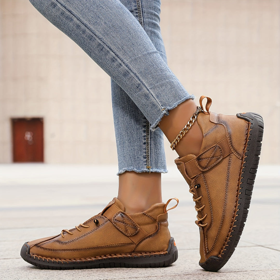 Women's Breathable Fabric Sneakers | Comfortable Slip-On Walking Shoes for All-Day Wear 3
