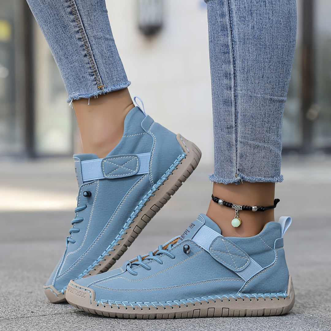 Women's Breathable Fabric Sneakers | Comfortable Slip-On Walking Shoes for All-Day Wear 5
