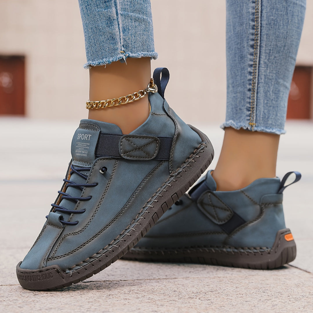 Women's Breathable Fabric Sneakers | Comfortable Slip-On Walking Shoes for All-Day Wear 6
