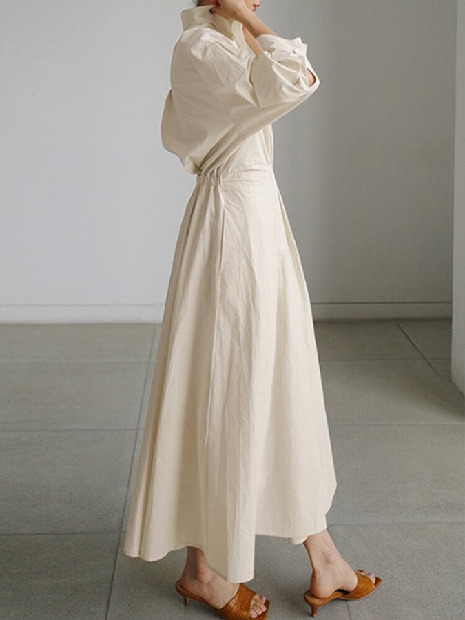 Women's Elegant Maxi Dress with Flattering Silhouette in Lightweight Fabric for Evening Events