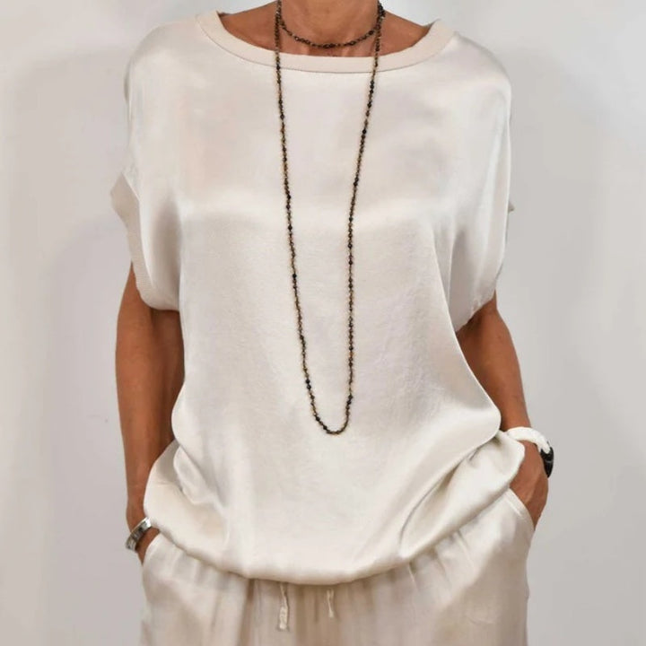 Women's Elegant Two-Piece Set with Adjustable Waist for Versatile Everyday Wear