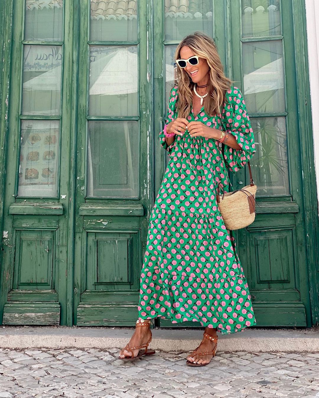 Women's Flattering Spring Dress in Soft Fabric for Casual and Evening Wear