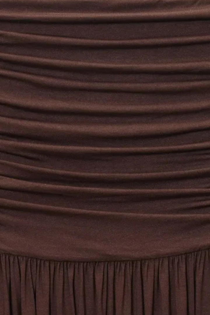 Women's Lightweight Pleated Maxi Dress | Elegant Strapless Summer Gown