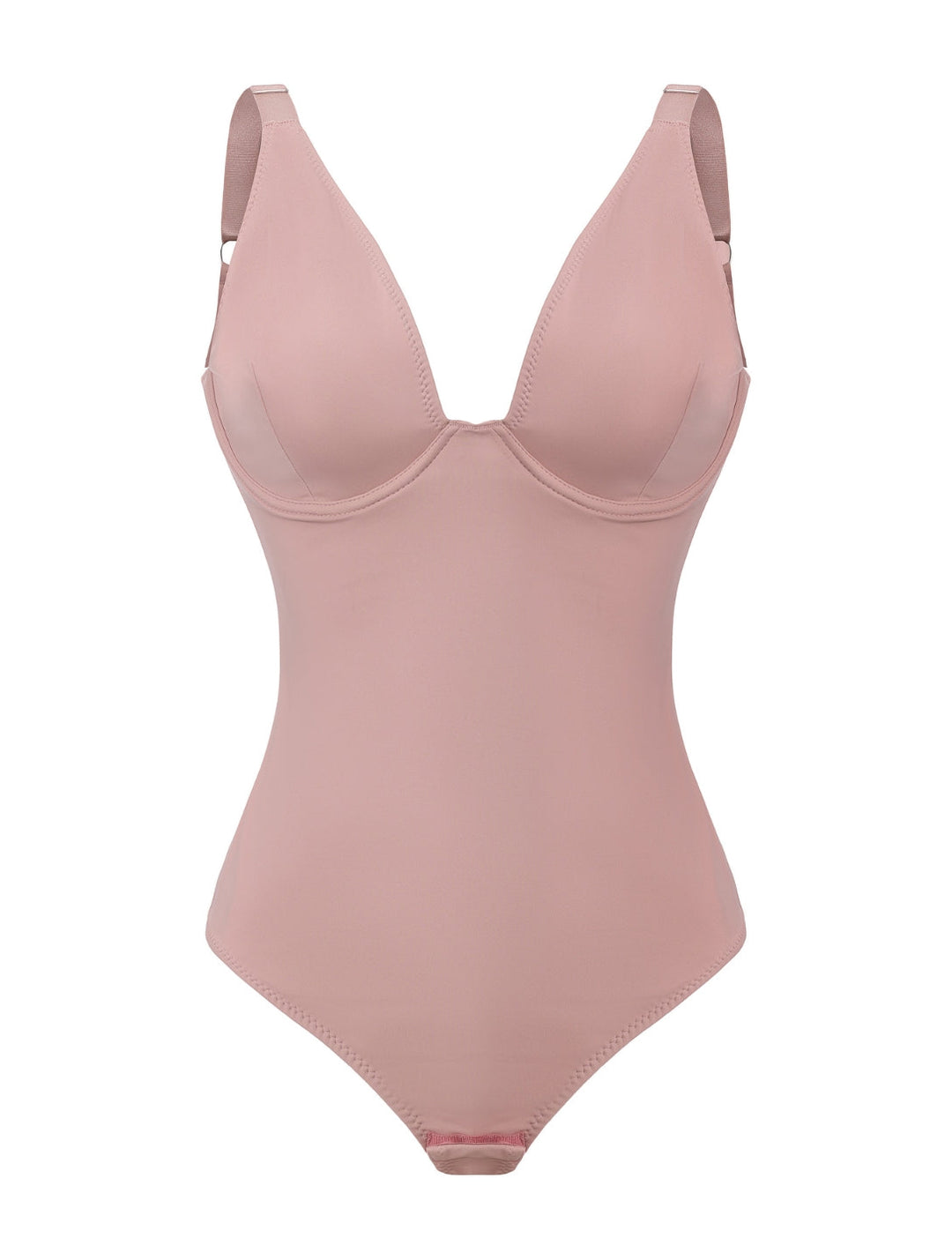 Women's Plunge Bodysuit Slim Fit Soft Stretch Fabric