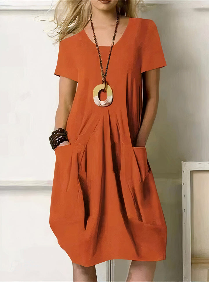 Women's Relaxed Fit Dress in Soft Fabric for Everyday Comfort and Versatile Styling