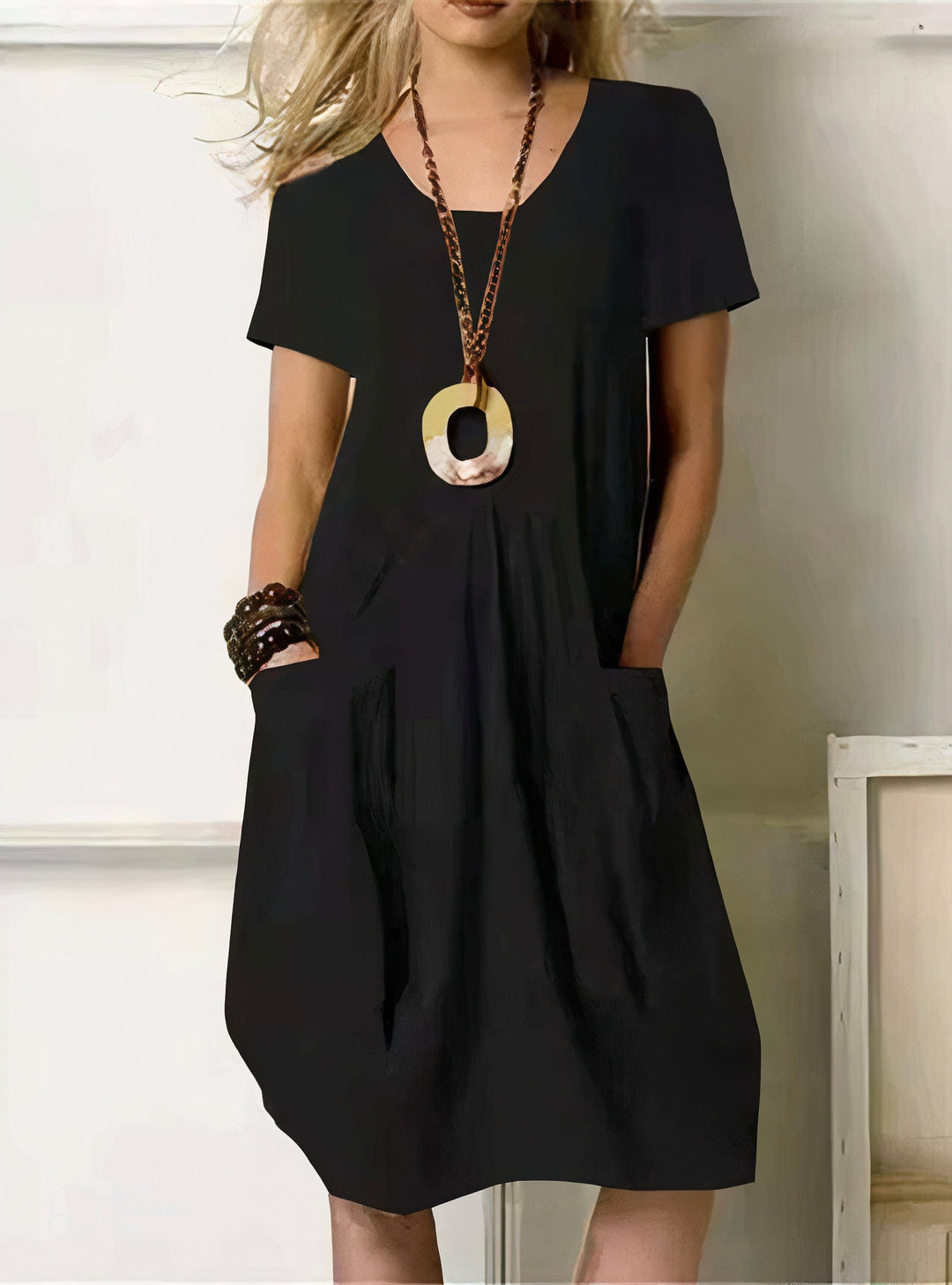 Women's Relaxed Fit Dress in Soft Fabric for Everyday Comfort and Versatile Styling