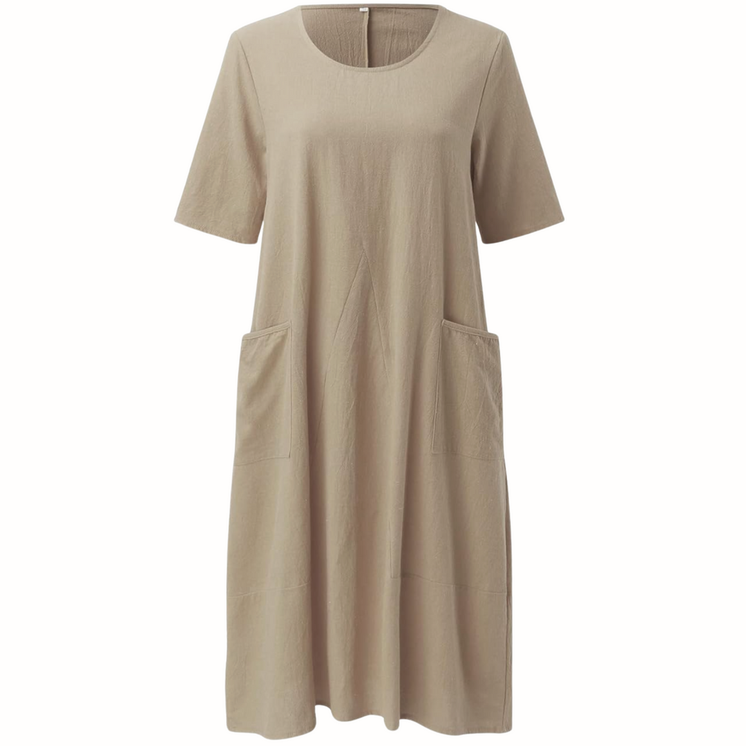 Women's Relaxed Fit Dress in Soft Fabric for Everyday Comfort and Versatile Styling