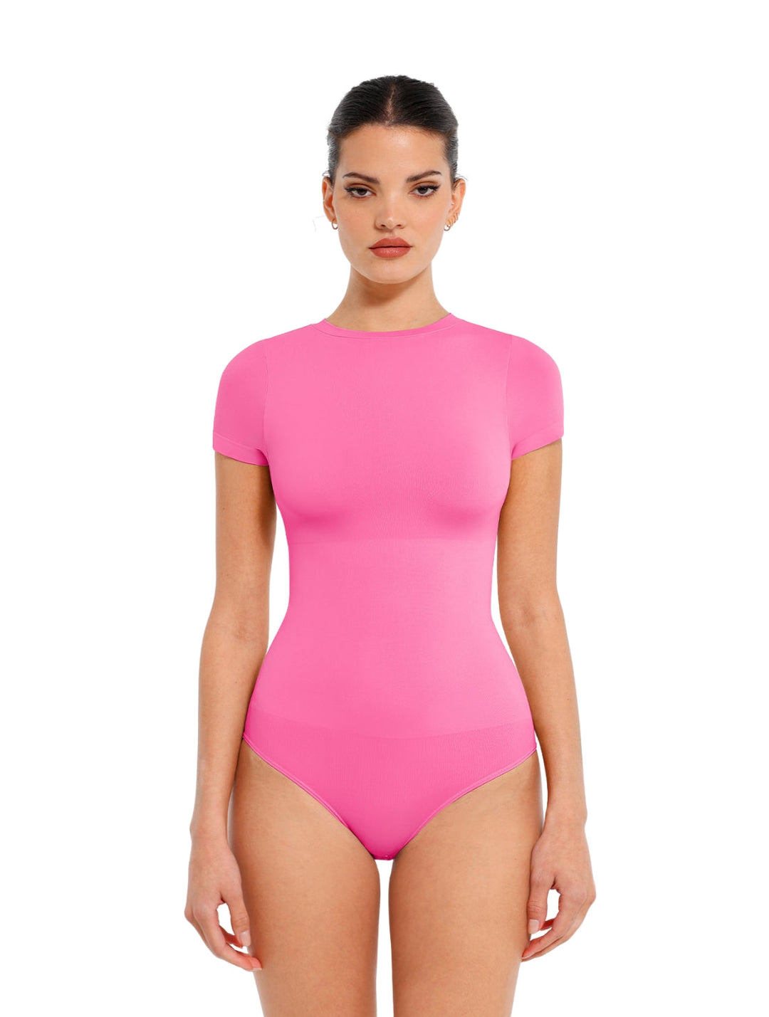Women's Shapewear Bodysuit Second-Skin Fit with Snap Closure