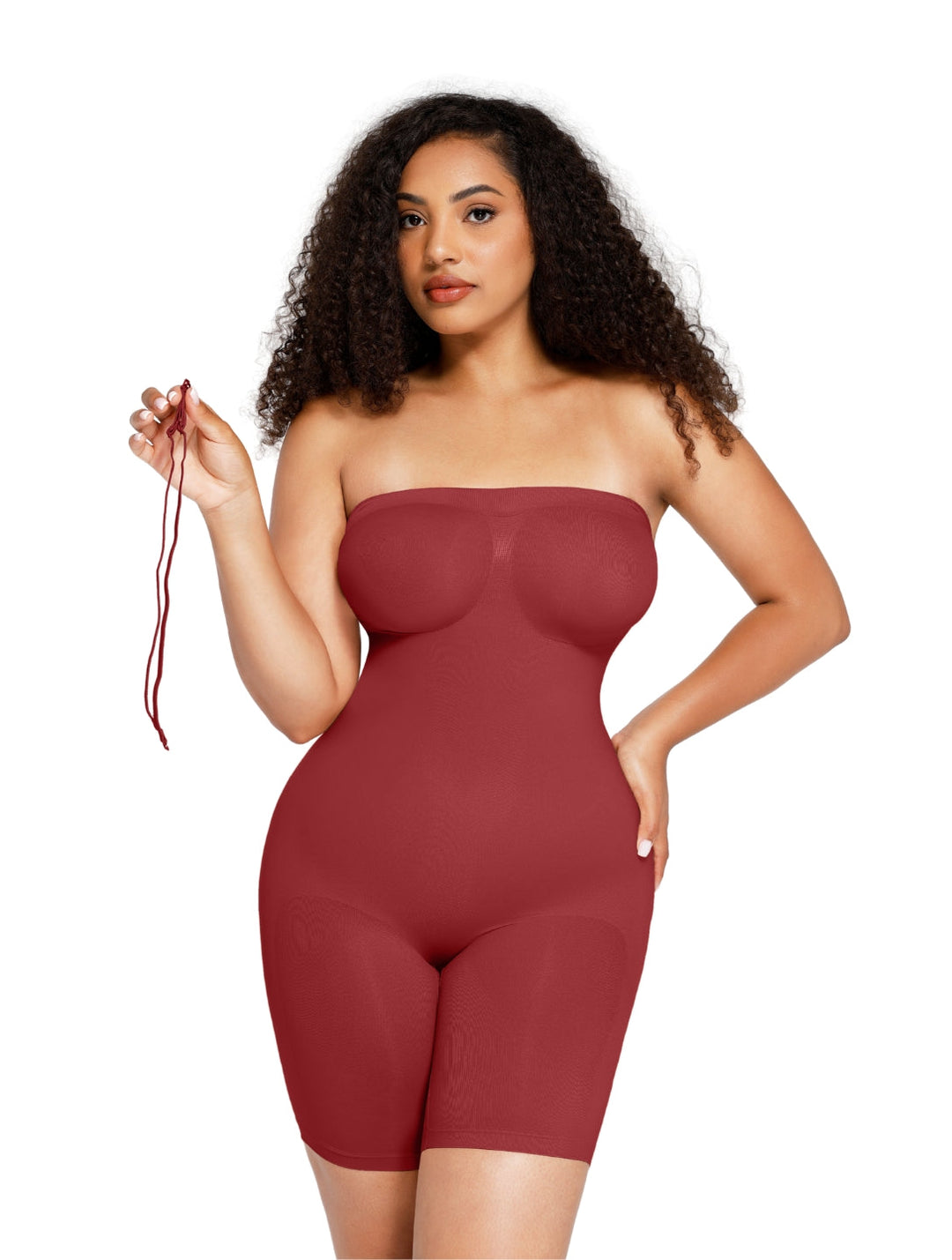 Women's Strapless Shapewear Bodysuit Slim Fit Tummy Control