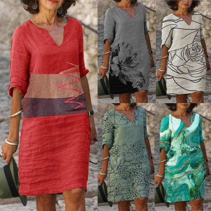 Women's Summer Dress in Lightweight Breathable Fabric for Casual Everyday Wear