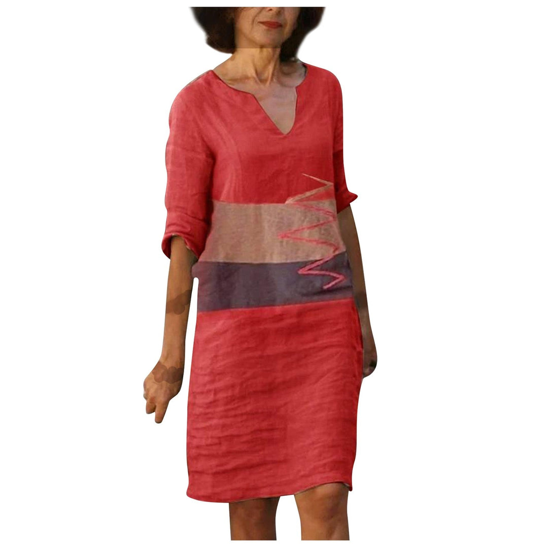 Women's Summer Dress in Lightweight Breathable Fabric for Casual Everyday Wear