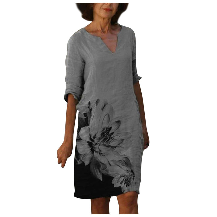 Women's Summer Dress in Lightweight Breathable Fabric for Casual Everyday Wear