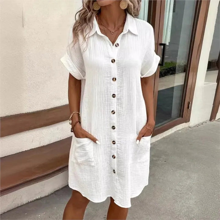 Women's Summer Maxi Dress in Lightweight Fabric for Beach Outings and Casual Gatherings