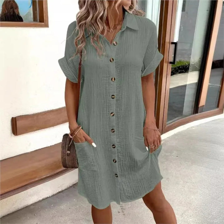 Women's Summer Maxi Dress in Lightweight Fabric for Beach Outings and Casual Gatherings
