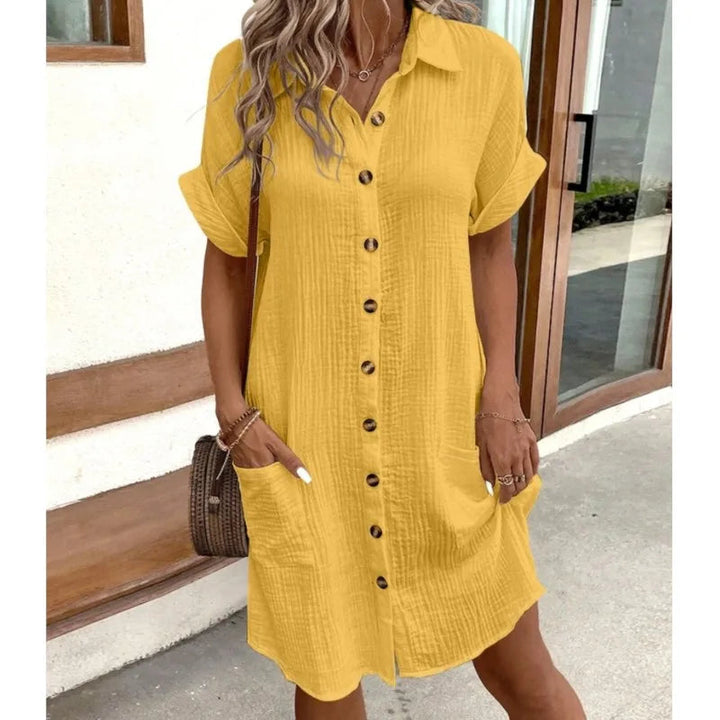 Women's Summer Maxi Dress in Lightweight Fabric for Beach Outings and Casual Gatherings