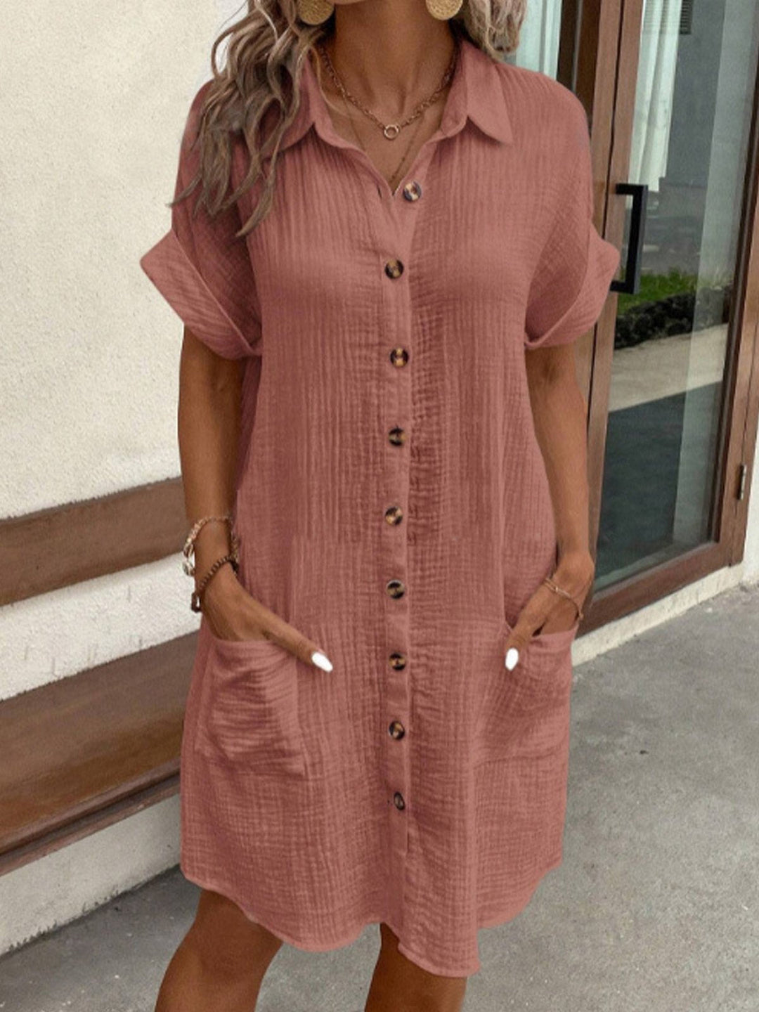 Women's Summer Maxi Dress in Lightweight Fabric for Beach Outings and Casual Gatherings