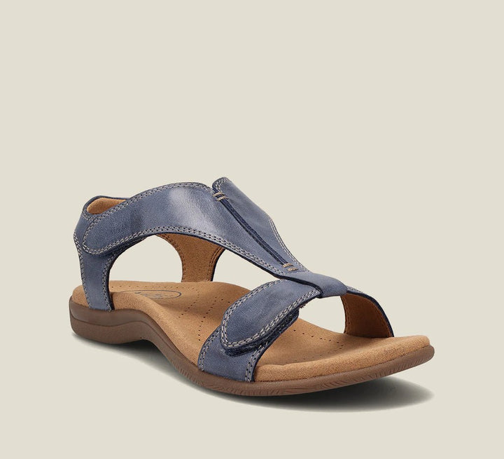 Women's Vegan Leather Sandals | Comfortable T-Strap Orthopedic Footwear 5