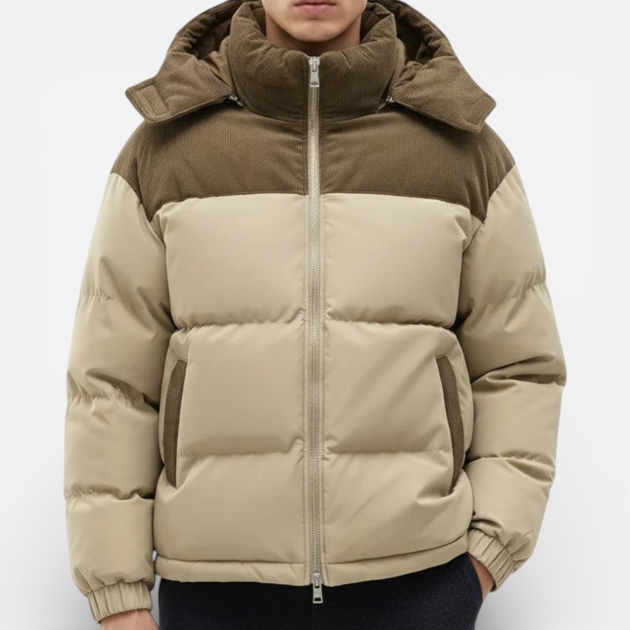 Acethetiq's | Men’s Puffer Jacket Quilted Warmth Urban Everyday Wear