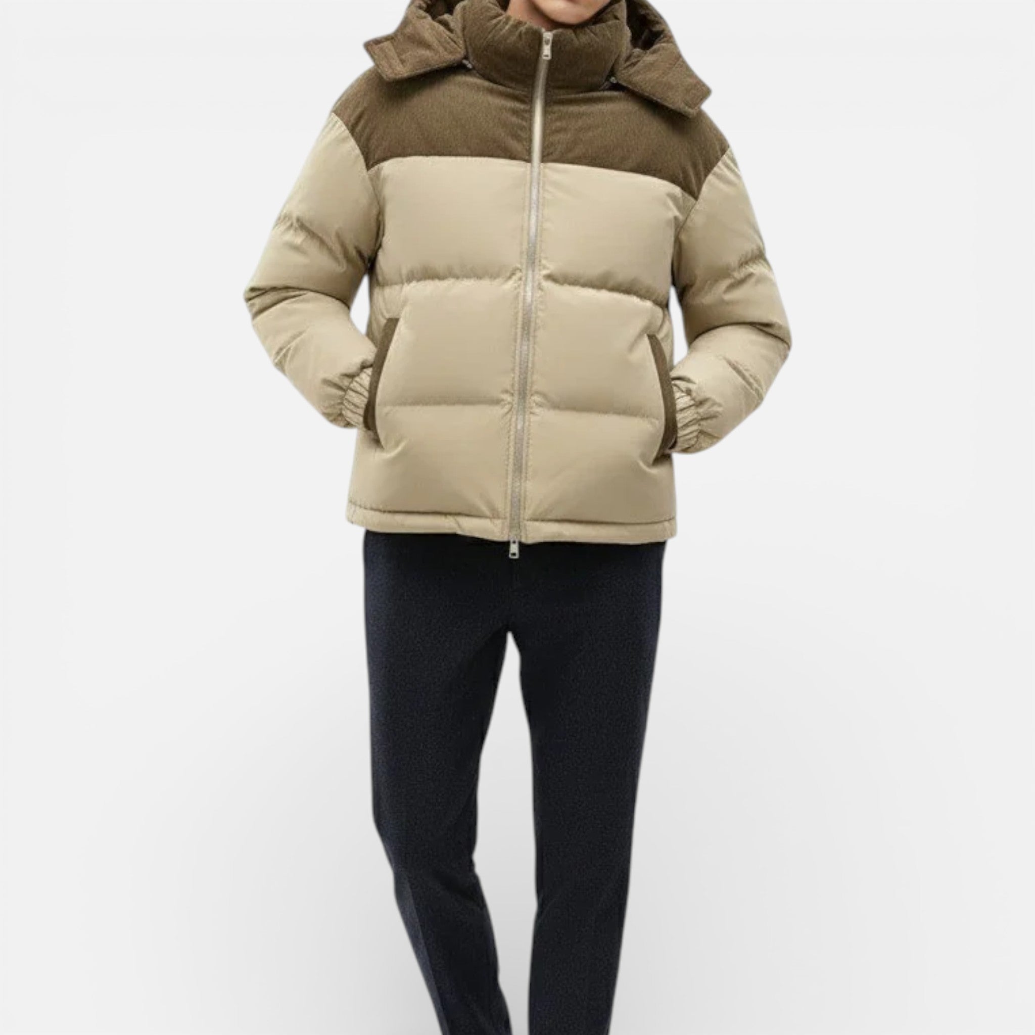 Acethetiq's | Men’s Puffer Jacket Quilted Warmth Urban Everyday Wear