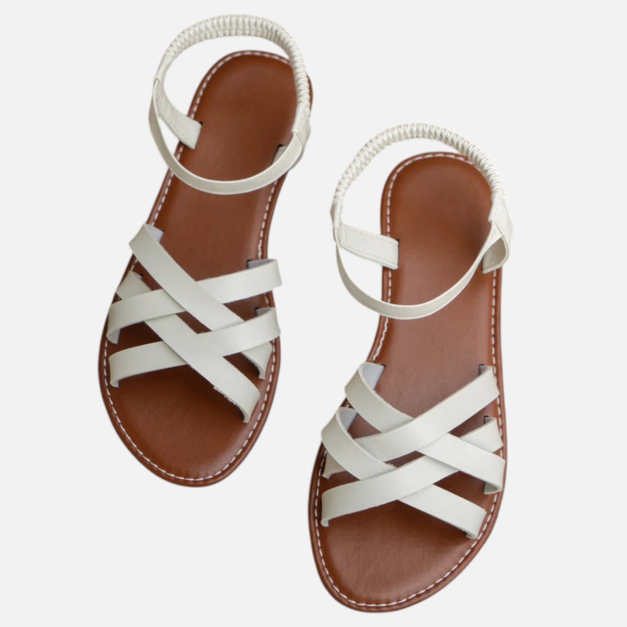 Acethetiq's | Women’s Roman Strap Everyday Flat Sandals