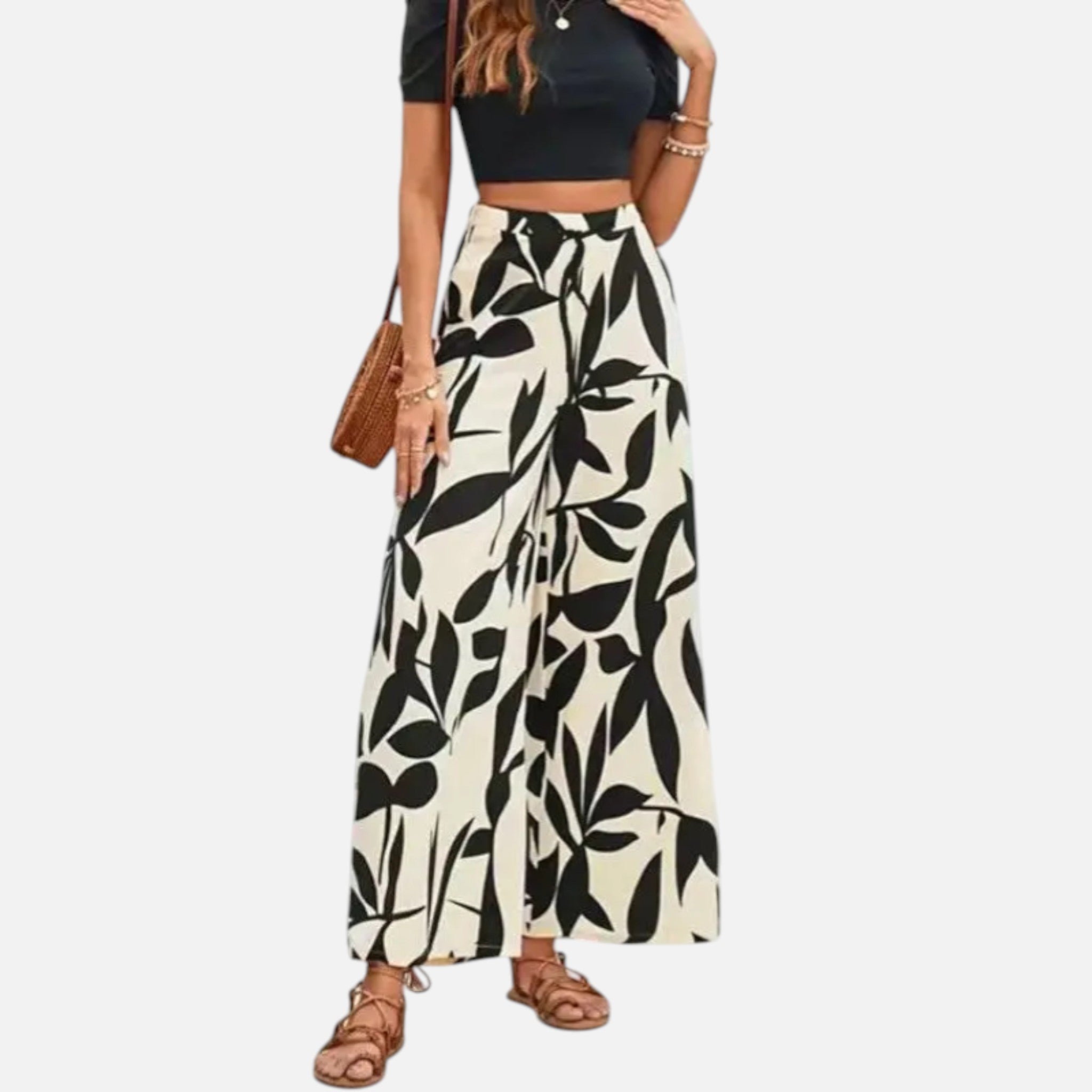 Acethetiq's | Women’s Wide Leg Trousers Effortless Everyday Elegance