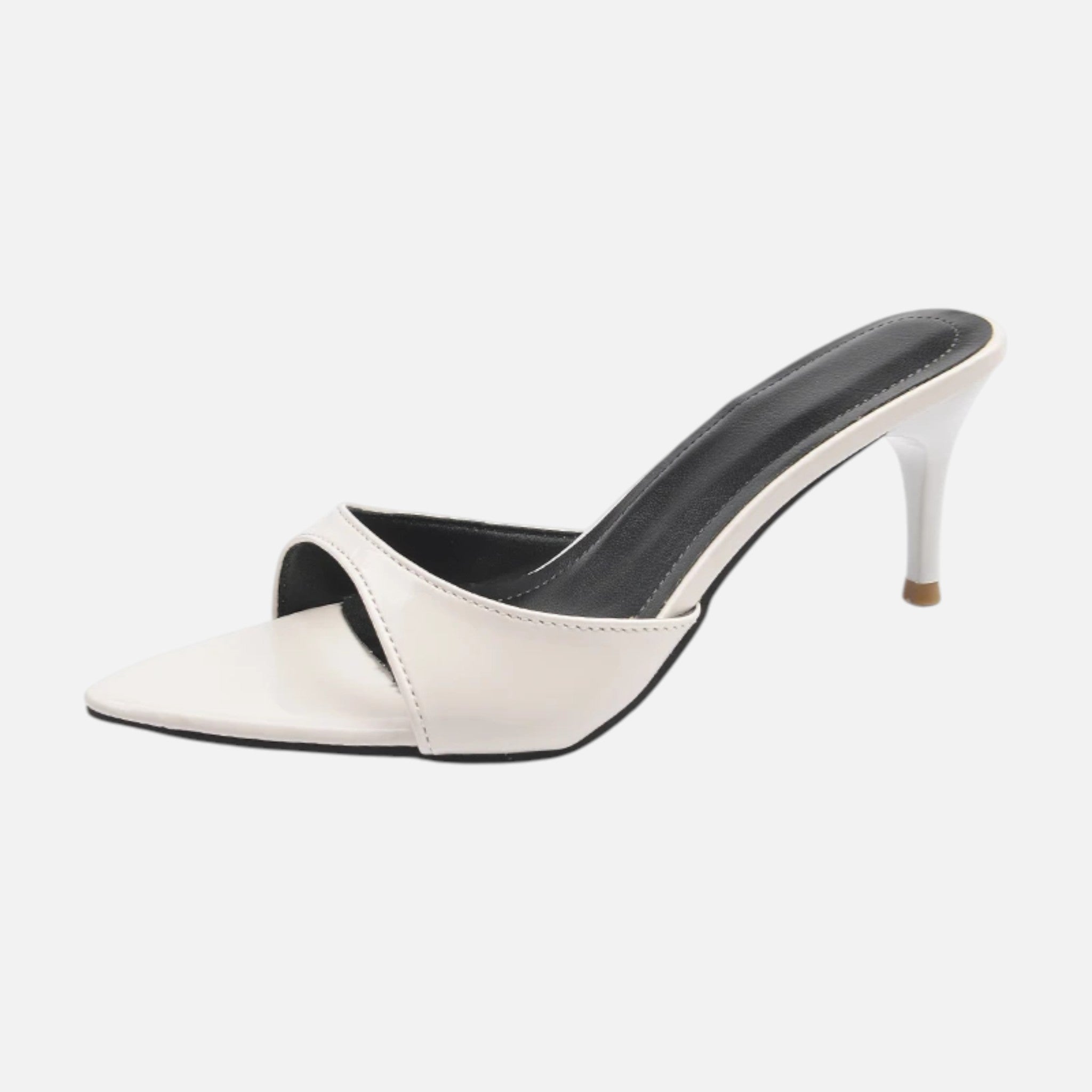 Acethetiq's | Women’s Classic Pointed Open-Toe Stiletto Heels