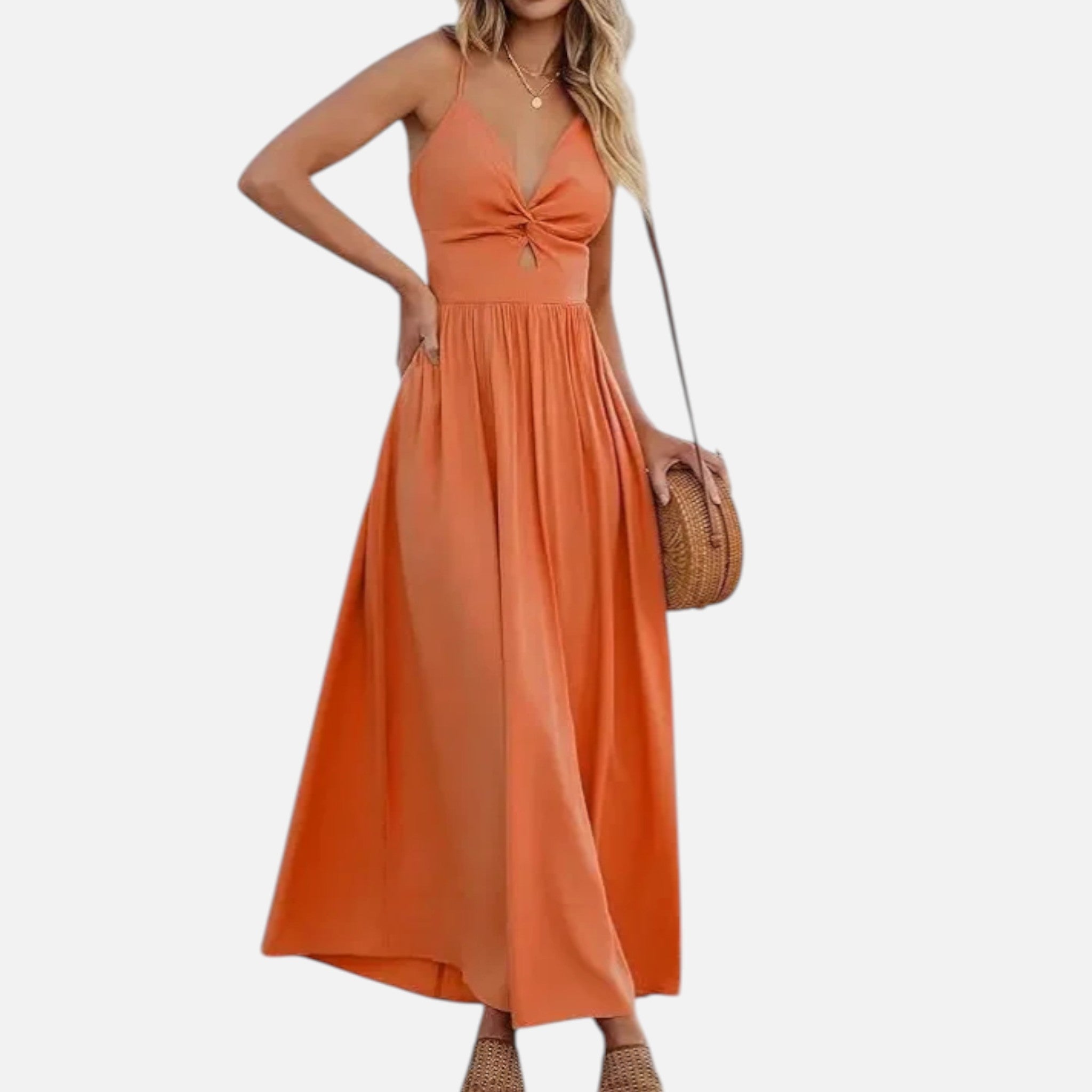 Acethetiq's | Women’s Strapless Midi Dress Macaron Elegance