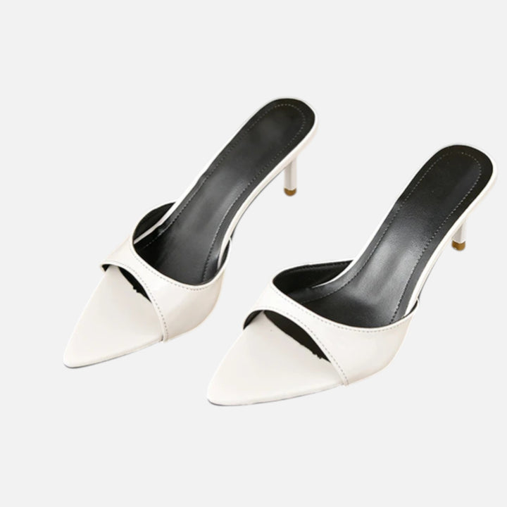 Acethetiq's | Women’s Classic Pointed Open-Toe Stiletto Heels