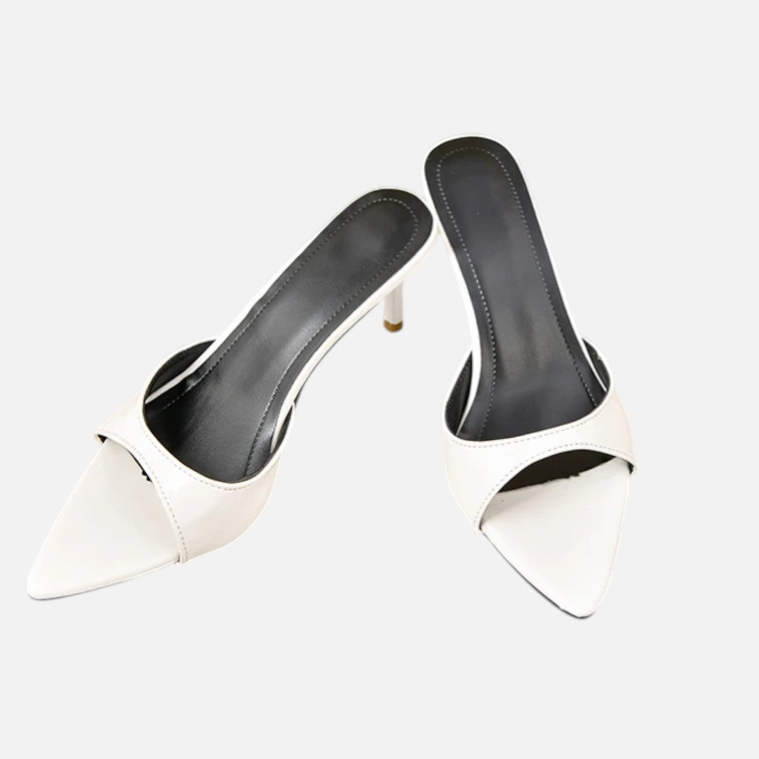 Acethetiq's | Women’s Classic Pointed Open-Toe Stiletto Heels