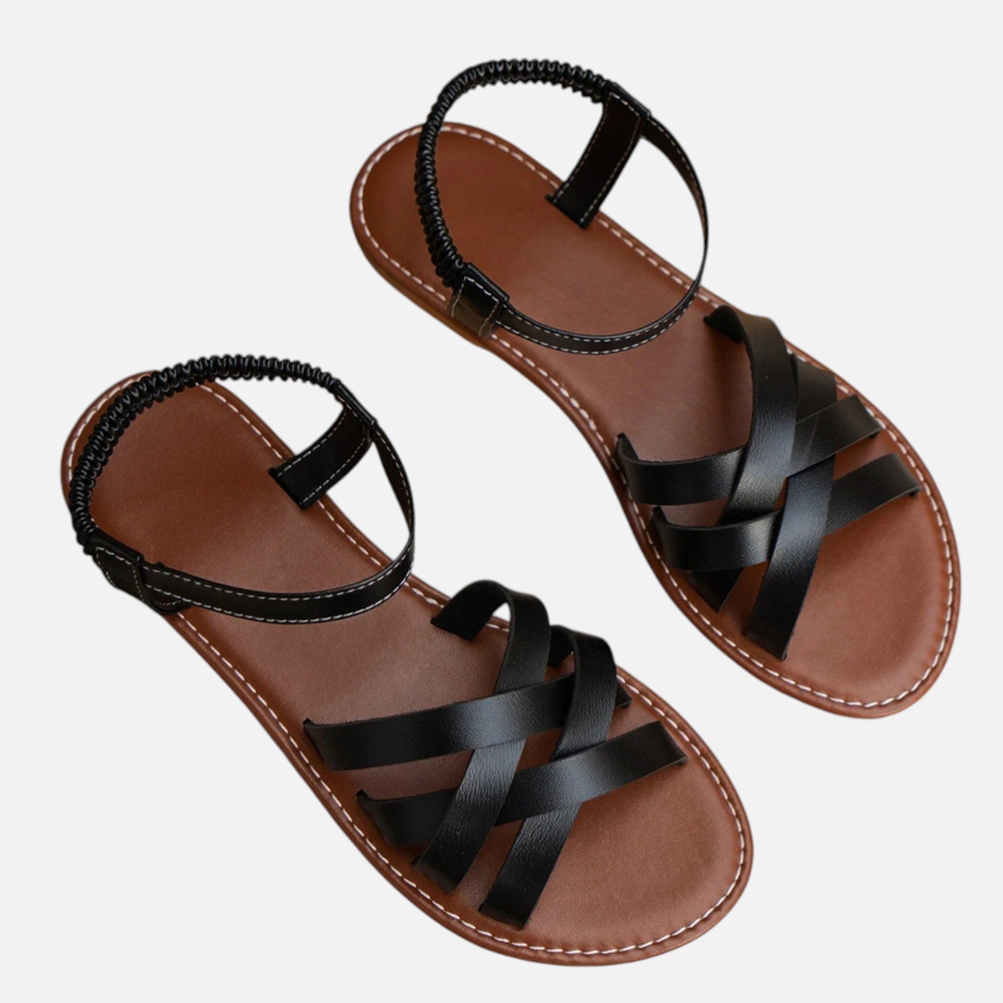 Acethetiq's | Women’s Roman Strap Everyday Flat Sandals