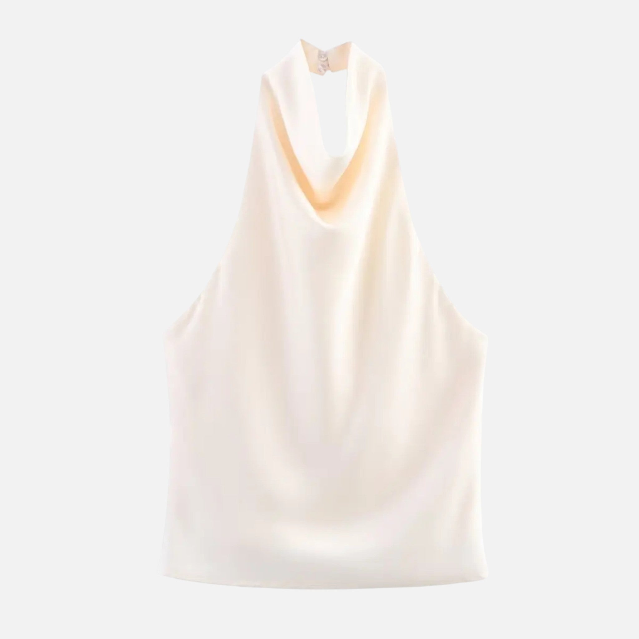 Acethetiq's | Women’s Satin Halter Corset Crop Top