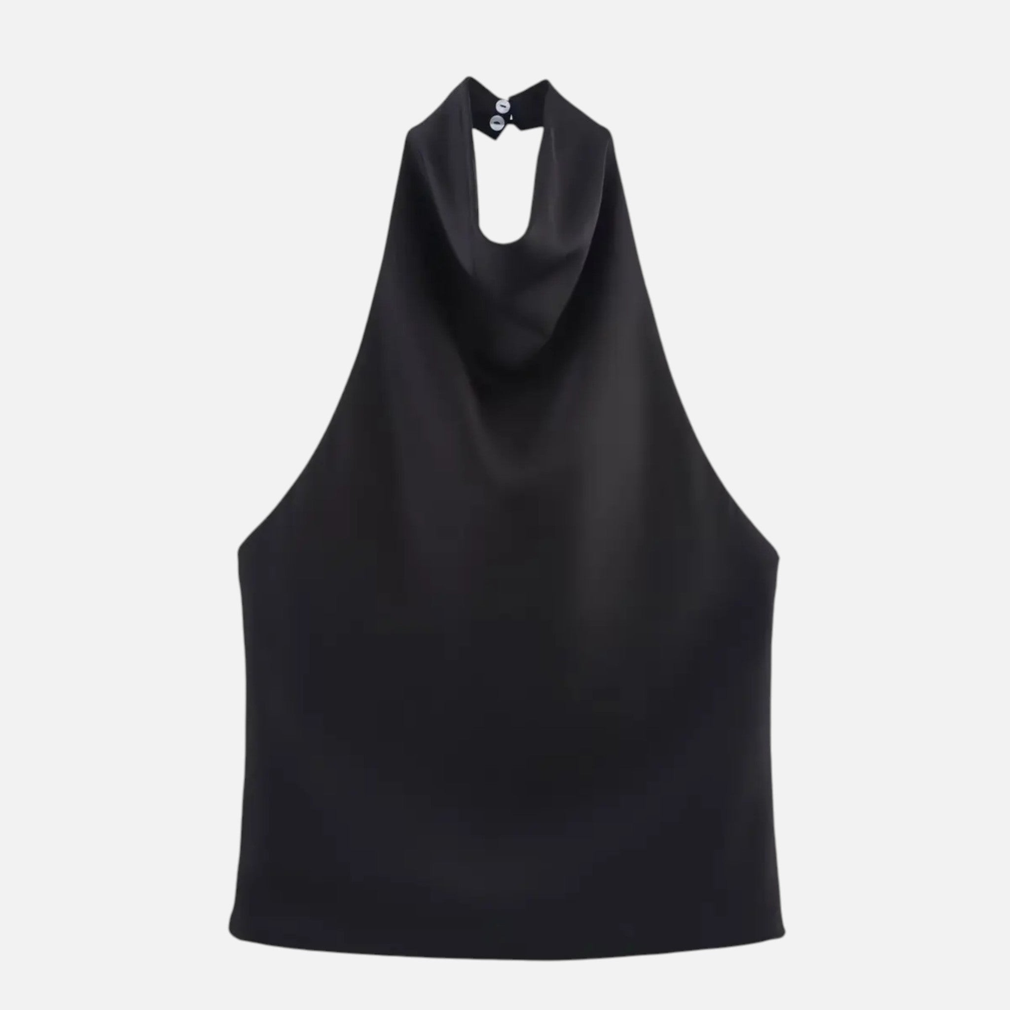 Acethetiq's | Women’s Satin Halter Corset Crop Top